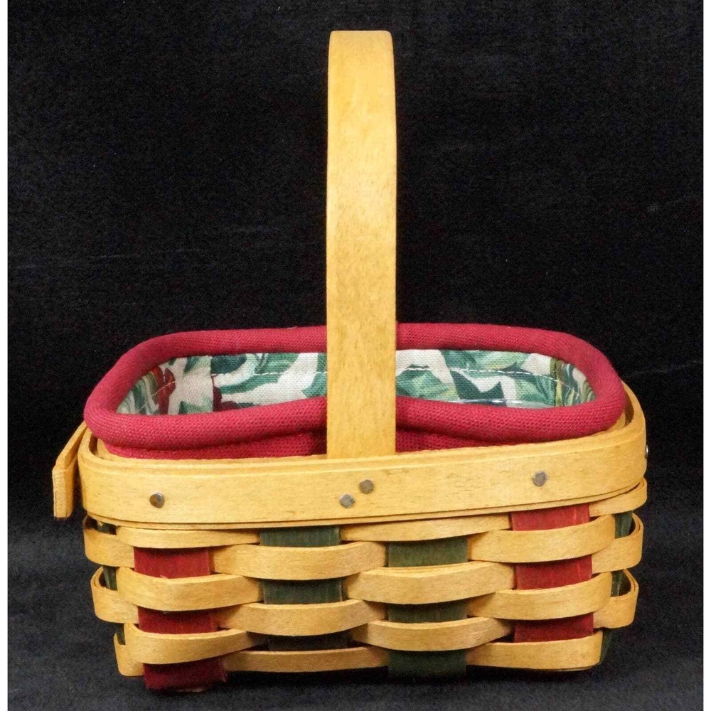 Longaberger 2003 Holiday Helper Basket Stuck On You Liner Protector Notes Flyer - Picture 6 of 12